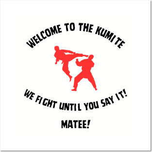 Welcome to The Kumite Posters and Art